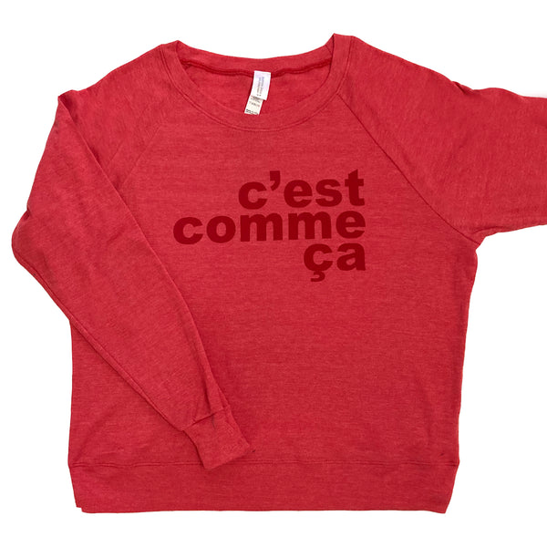 c'est comme ça