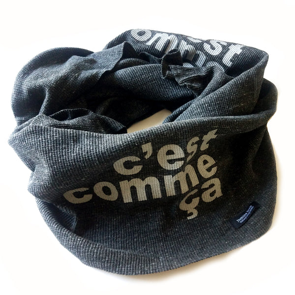c'est comme ça (it's like that) in two colours
