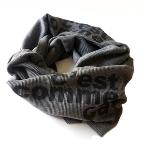 c'est comme ça (it's like that) in two colours