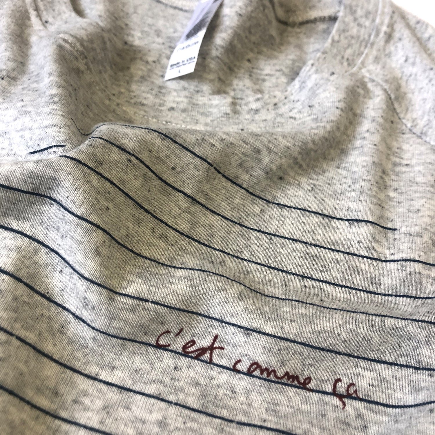 c'est comme ça (lines)