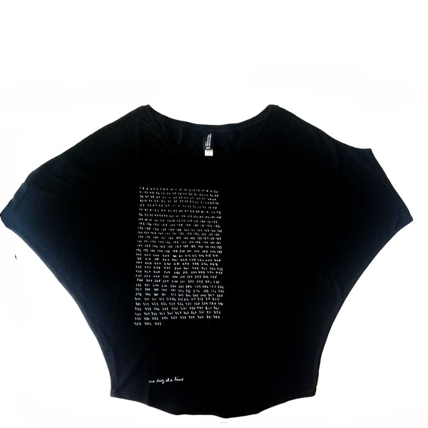 one day at a time (black)