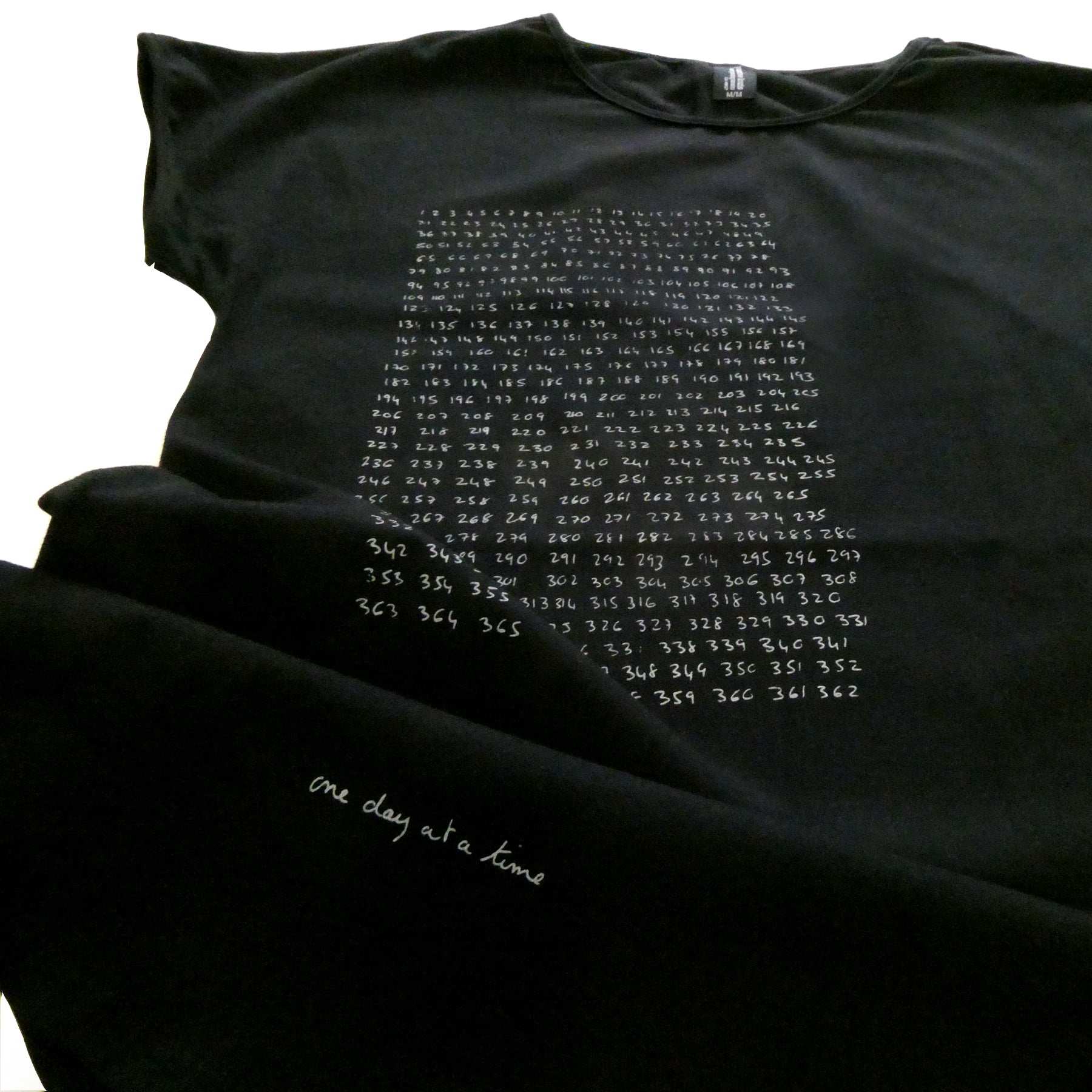 one day at a time (S-M- XL left)