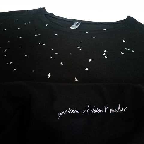 you know it doesn't matter